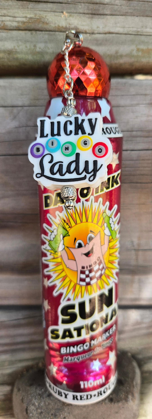 Lucky Lady Bingo Charm